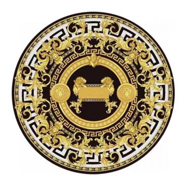 Ковер диаметр 150см Versace LUX-90915