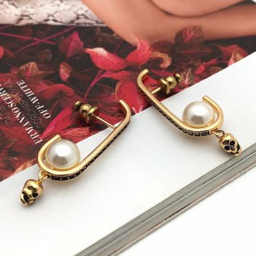 Серьги Alexander McQueen  LUX-92523