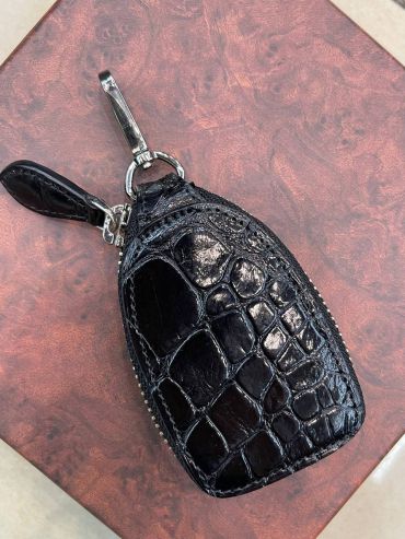 Чехол для смарт ключей из натуральной кожи крокодила