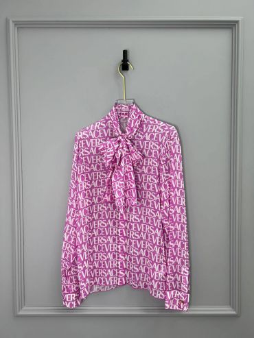 Шелковая рубашка Versace LUX-94251