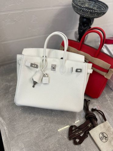 Сумка женская  Birkin 25, PHW Togo Hermes LUX-95941