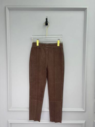 Кожаные лосины Bottega Veneta LUX-99959