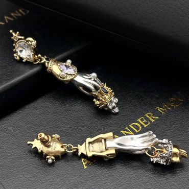 Серьги Alexander McQueen  LUX-100129