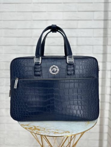 Портфель из натуральной кожи крокодила  Stefano Ricci LUX-102527