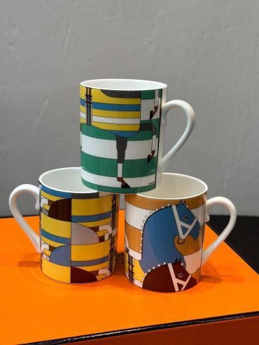 Набор из 3-х кружек  Hermes LUX-114199