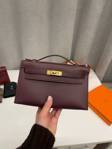 Сумка женская Kelly Pochette Hermes LUX-114331