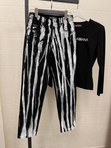 Джинсы-бойфренды Dolce & Gabbana LUX-81855