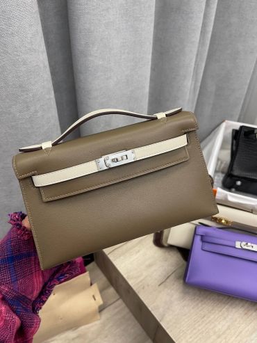 Сумка женская Kelly Pochette Hermes LUX-115293