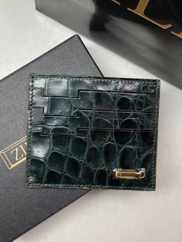 Картхолдер   из редкой кожи каймана Zilli LUX-115447