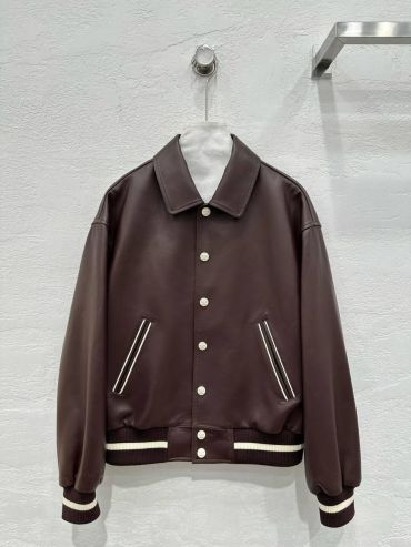 Кожаный бомбер Celine LUX-115894