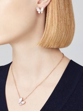 Колье  коллекция Two Butterfly Bvlgari LUX-116350