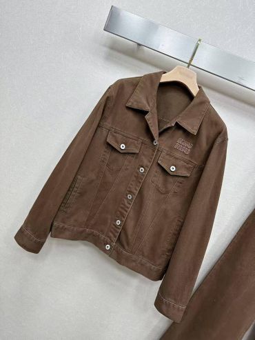 Джинсовая куртка Miu Miu LUX-116547