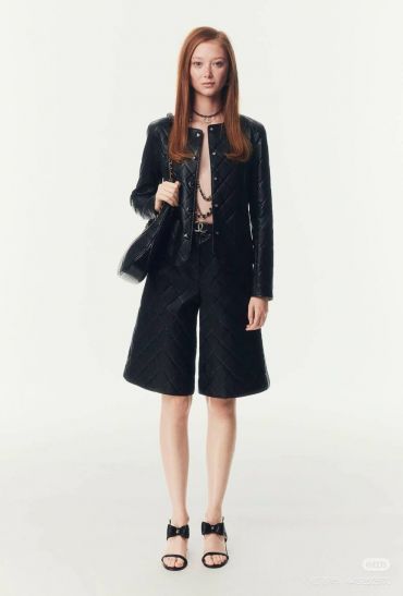 Кожаные шорты Chanel LUX-117073