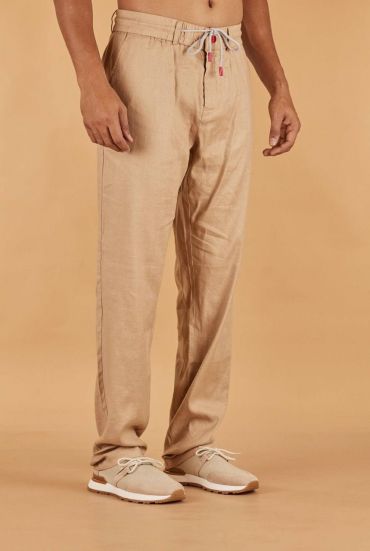 Льняные брюки  Kiton LUX-117220