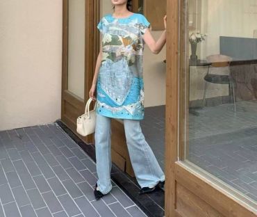 Платье-туника Hermes LUX-117332