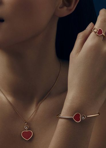 Колье HAPPY HEARTS Chopard LUX-117473