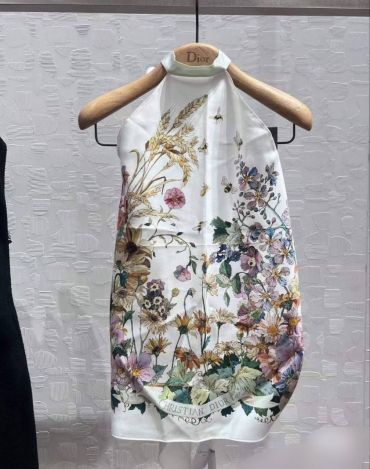 Шелковый топ  Christian Dior LUX-117412