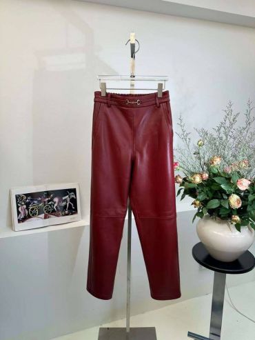 Брюки кожаные  Gucci LUX-117420