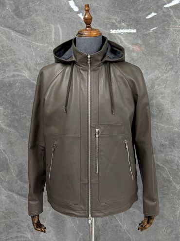 Куртка кожаная Hermes LUX-117645