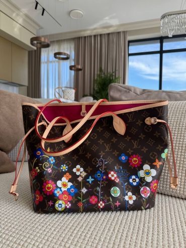 Сумка женская Neverfull Louis Vuitton LUX-117849