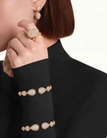 Серьга-пуссета serpent bohеme  LUX-117982