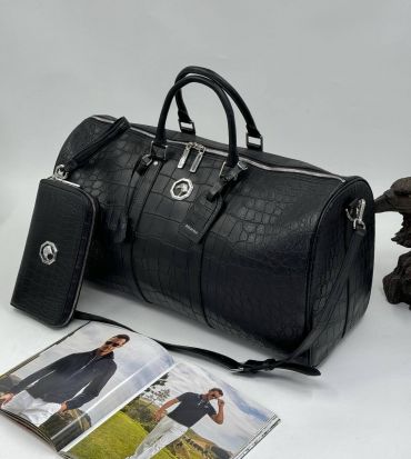 Дорожная сумка  из натуральной кожи крокодила  Stefano Ricci LUX-118235