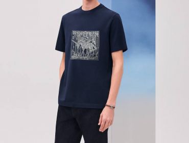 Футболка мужская Hermes LUX-118382