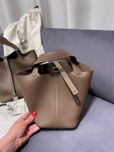 Сумка женская Picotin Hermes LUX-118522