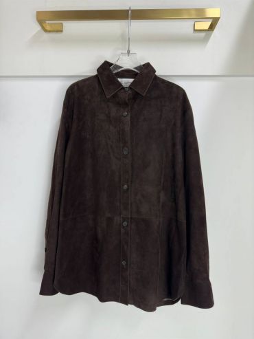 Замшевая рубашка  Brunello Cucinelli LUX-118644