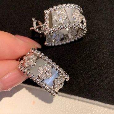 Серьги-кольца Van Cleef LUX-118980