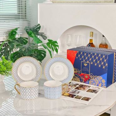 Чайная пара  IMPERIAL PORСELAIN  LUX-119670