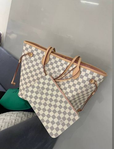 Сумка женская  Neverfull  Louis Vuitton LUX-123400