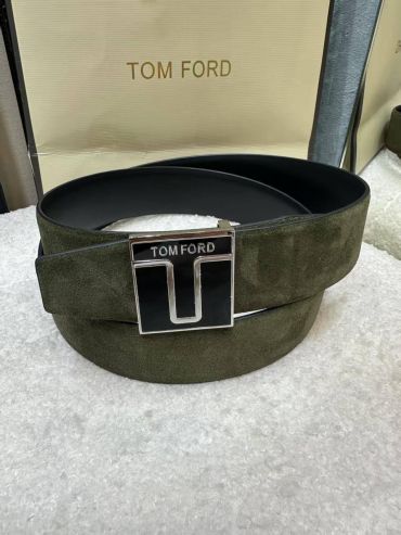 Ремень из натуральной замши Tom Ford LUX-121065