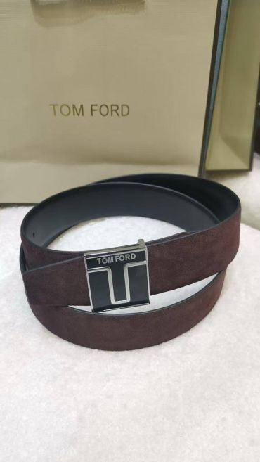 Ремень из натуральной замши Tom Ford LUX-121064