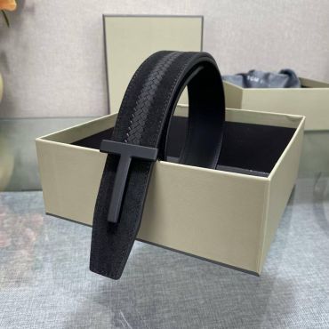 Ремень из натуральной замши Tom Ford LUX-121060