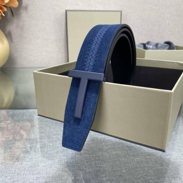 Ремень из натуральной замши Tom Ford LUX-121061