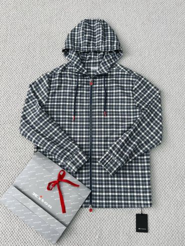 Рубашка с капюшоном Kiton LUX-121740