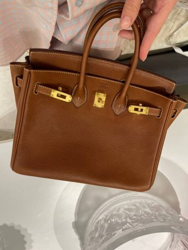 Сумка женская Birkin, 25, Barenia Faubourg Leather Hermes LUX-121901