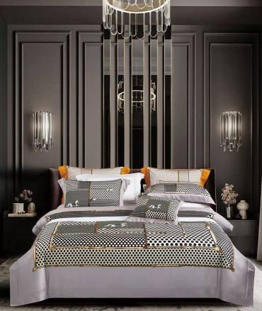 Комплект постельного белья  Hermes LUX-121935