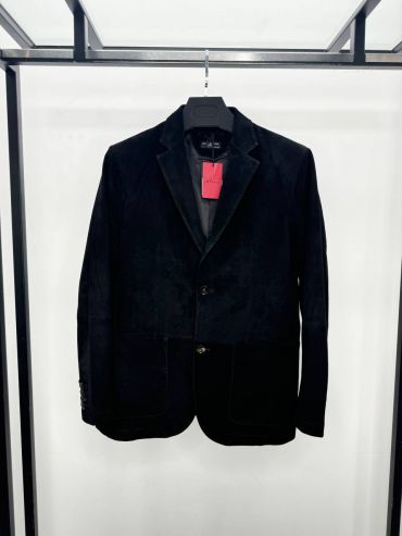 Пиджак из натуральной замши  Kiton LUX-121977