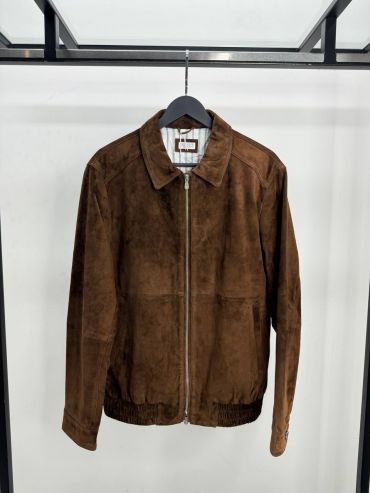 Куртка из натуральной замши Brunello Cucinelli LUX-122000