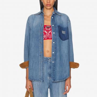 Рубашка Miu Miu LUX-122433