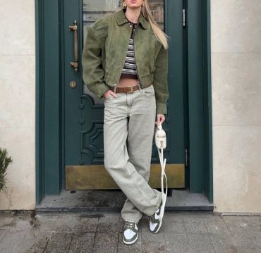 Замшевая куртка The Row LUX-123414