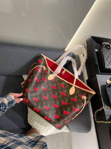 Сумка женская Neverfull  Louis Vuitton LUX-123425