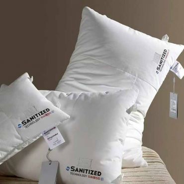  Антибактериальная пуховая подушкa SANITIZED  LUX-123594