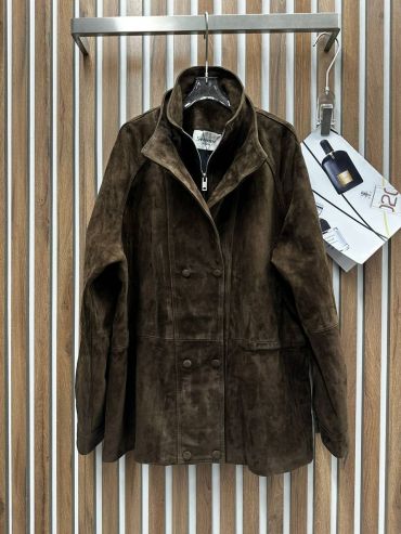 Замшевая куртка  Yves Saint Laurent LUX-123685