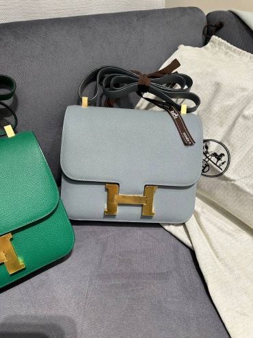 Сумка женская   Constance Epsom Hermes LUX-123828