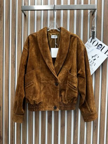 Замшевая куртка  The Row LUX-124153