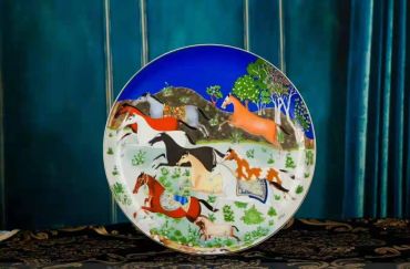 Блюдо 32см Hermes LUX-124277