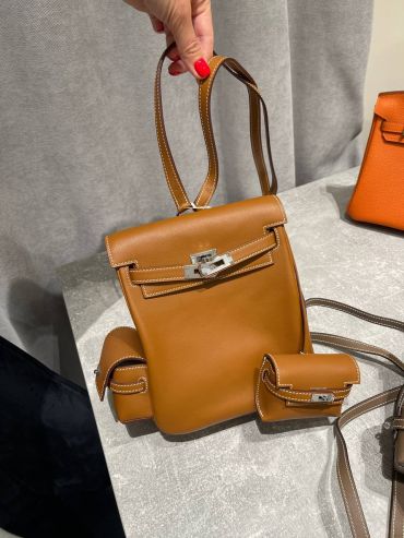  Рюкзак  Swift Leather Midi Hermes LUX-124394